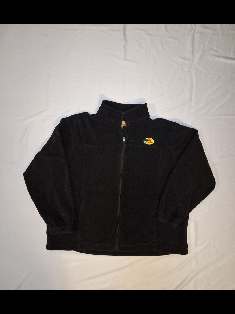 Bass Pro Shops Men’s Black Fleece Jacket Size 2X